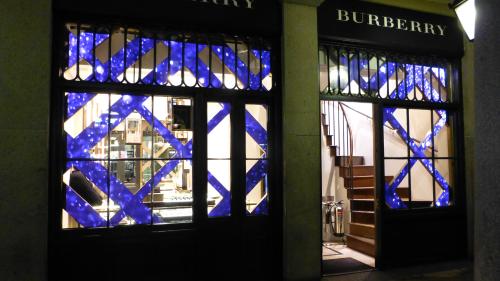 Écran en forme de tartan